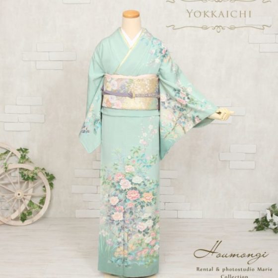 四日市店 訪問着 T1347 L