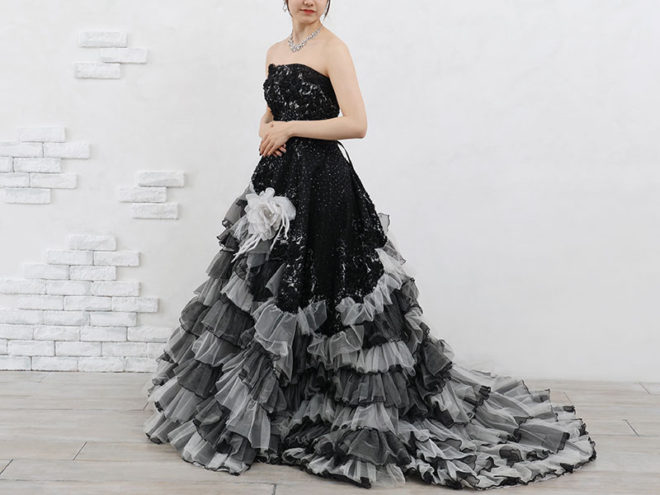 鈴鹿店　カラードレス　W2213　９号