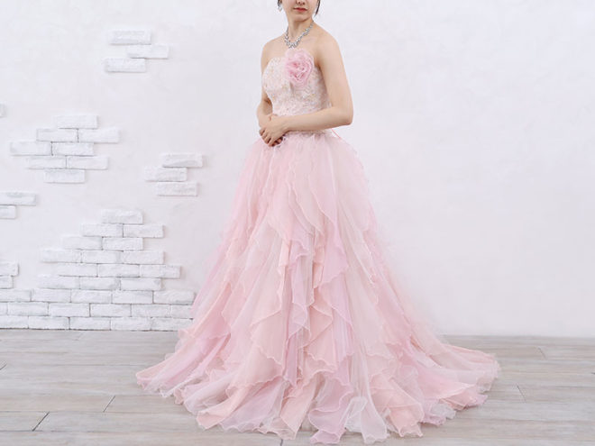 鈴鹿店　カラードレス　W4114　９号