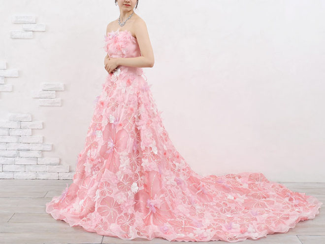 鈴鹿店　カラードレス　W4115　９号