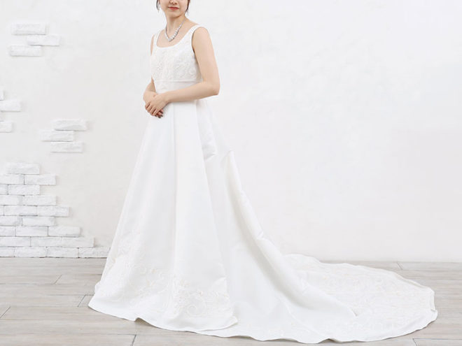 鈴鹿店　ウェディングドレス W2174　11号