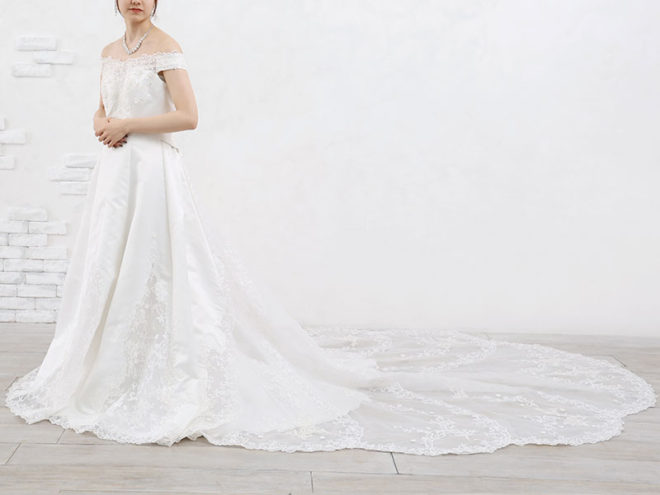 鈴鹿店　ウェディングドレス W2248　11号