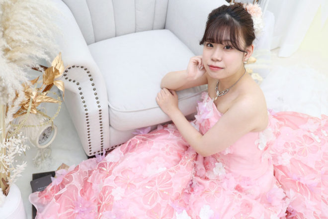 鈴鹿店　成人式ドレス撮影