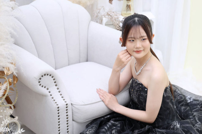 鈴鹿店　成人式ドレス撮影