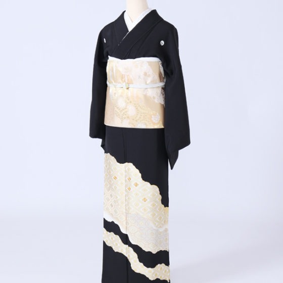 四日市　黒留袖　T1575　SO