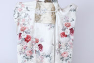 四日市店　F1794　JILL STUART 白地 牡丹・露草 草葉と花